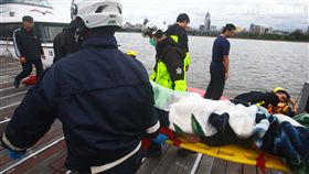 陳光前,陳冠霖,跳河,新北,翻攝畫面,讀者提供