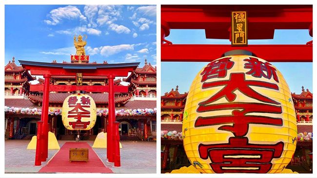 鳥居、大紅燈籠高掛　台版雷門在這裡