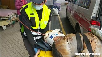 男摔工地遭1m鋼筋穿臉　送醫搶救中