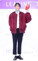 伊林模特兒劉以豪2019豬年行大運開工好采頭。（記者邱榮吉/攝影）