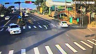 闖紅燈惹禍！無辜騎士遭撞飛3米慘死