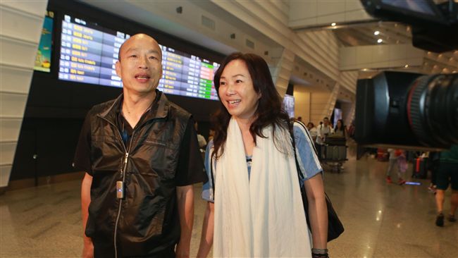 韓國瑜說了一嘴好愛情慘被老婆打臉！