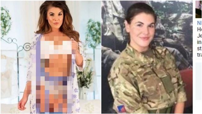 AV女優轉當英軍！同袍讚能幹超優秀