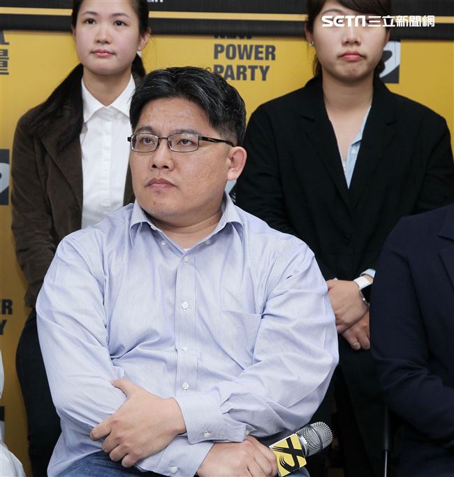 時代力量新任黨主席邱顯智。（記者邱榮吉/攝影）