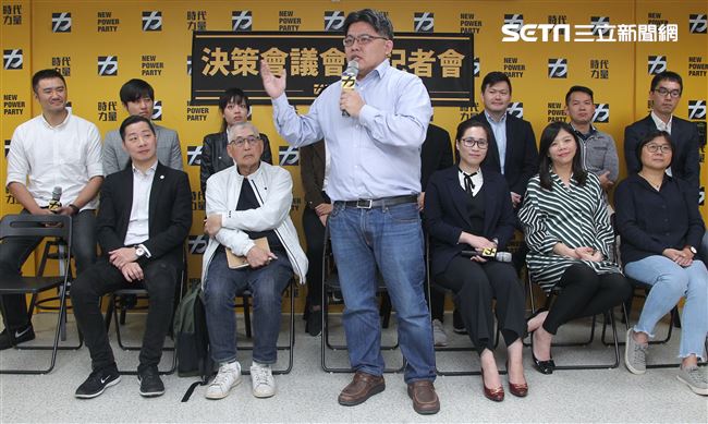 時代力量新任黨主席邱顯智。（記者邱榮吉/攝影）