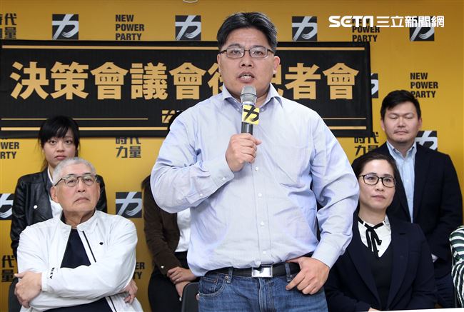 時代力量新任黨主席邱顯智。（記者邱榮吉/攝影）