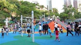 金豬年,走春,台北,公園,兒童遊戲場,遛小孩,過年