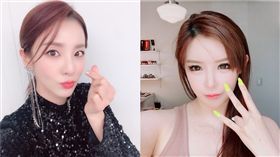 朴春、Sandara Park。（圖／翻攝自朴春、Sandara Park IG）