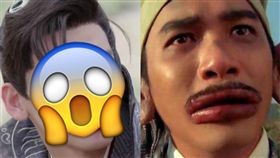 林柏宏為林依晨吸蛇毒慘變「梁朝偉版」歐陽鋒。（圖／周子娛樂提供、翻攝自微博）