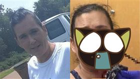 美國,十字弓,中箭,臉部,護孩,母親,傷害,攻擊,偷竊,爭論　圖／翻攝自推特