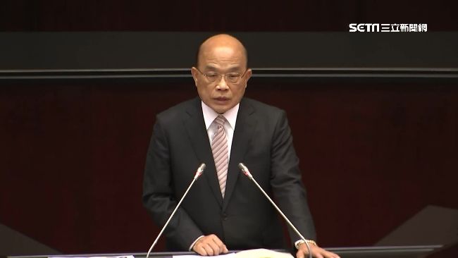 蘇揆重返立院備詢！超強氣勢戰立委