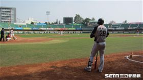 ▲統一獅打春訓紅白戰。（圖／記者蕭保祥攝影）