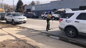 美國伊利諾州奧羅拉（Aurora）15日發生槍擊案（圖／翻攝自推特）