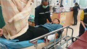 台東,機車,搶劫,砍傷,左手腕（圖／翻攝畫面）