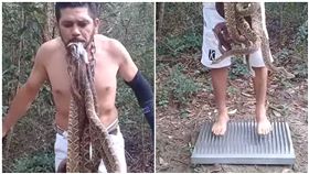 巴西,亞馬遜雨林,響尾蛇,釘床,蛇忍者(圖/翻攝自YouTube)