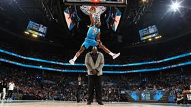 NBA／飛躍俠客！雷霆菜鳥奪灌籃王
NBA,2019全明星,灌籃大賽,Hamidou Diallo,Shaquille O’Neal,Dennis Smith Jr.
翻攝自NBA官網