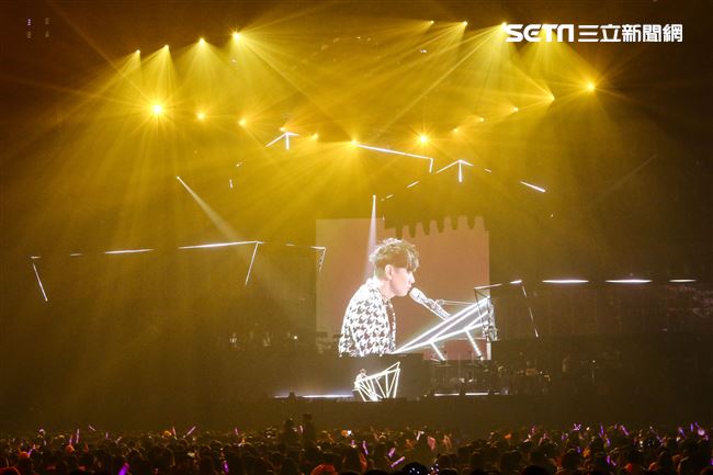 林俊傑「聖所世界巡迴演唱會」台北場第四天亞巡最終場。（記者林士傑/攝影）