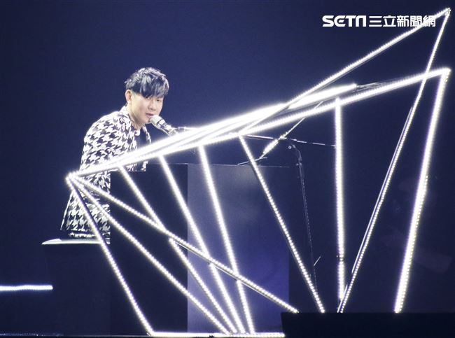 林俊傑「聖所世界巡迴演唱會」台北場第四天亞巡最終場。（記者林士傑/攝影）