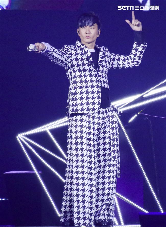 林俊傑「聖所世界巡迴演唱會」台北場第四天亞巡最終場。（記者林士傑/攝影）