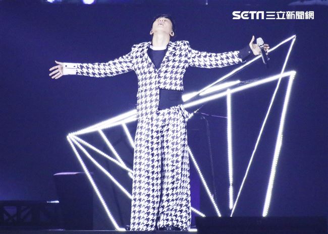林俊傑「聖所世界巡迴演唱會」台北場第四天亞巡最終場。（記者林士傑/攝影）