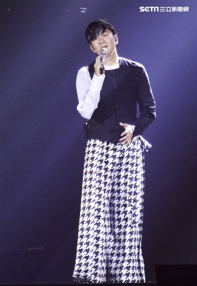 林俊傑「聖所世界巡迴演唱會」台北場第四天亞巡最終場。（記者林士傑/攝影）