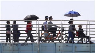 今至周四溫暖微熱　周五起北台轉濕涼