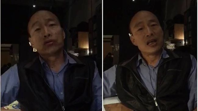 韓國瑜酒後直播　府酸：這不是好點子