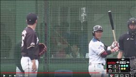 ▲王柏融旅日首轟出爐獲前中日強打稱讚。（圖／翻攝自Right TV YouTube頻道）