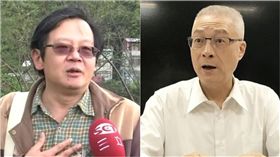 黃創夏.吳敦義（合成圖／中央社、資料照）