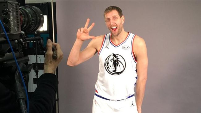 NBA／德佬飆超遠三分　場邊球星嗨