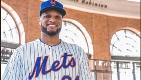 ▲坎農重回紐約但披大都會戰袍。（圖／翻攝自坎農推特）