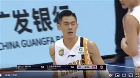 ▲劉錚對上海大鯊魚的比賽單場4抄截。（圖／翻攝自BlueBall YouTube頻道）