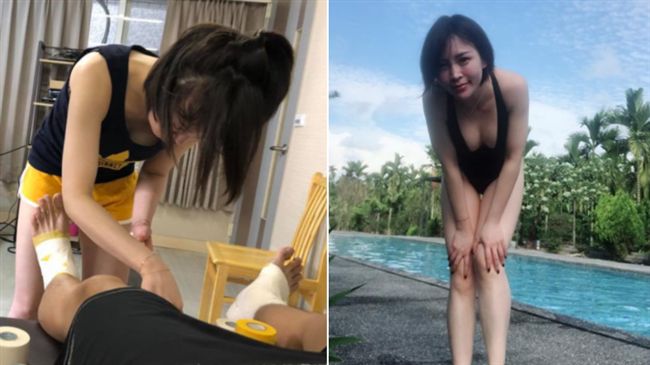 正妹女醫師幫包紮蹦出雪乳　網友暴動