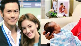 鄭嘉穎去年與小22歲的嫩妻結婚，近日喜獲麟兒。（圖／翻攝自IG）