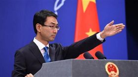 中國外交部發言人耿爽。（圖／翻攝自@ PeopleChina推特）