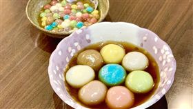 原味錄,彩色湯圓(記者郭奕均攝影)