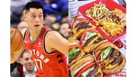 ▲林書豪在推特發文說自己喜歡「In-N-Out」漢堡。（圖／翻攝自推特）