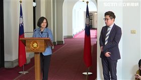 0220總統蔡英文迴廊談話,新聞台