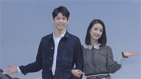 林依晨攜同師弟林柏宏代言汽車。（圖／記者常朝貴攝影）