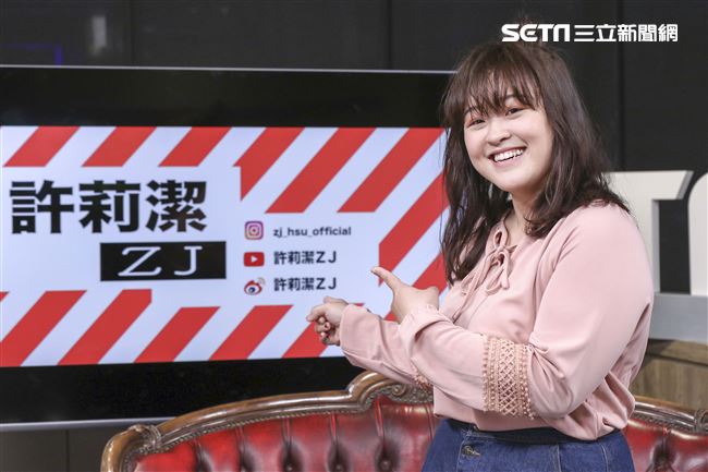 許莉潔安安大明星。（記者林士傑/攝影）