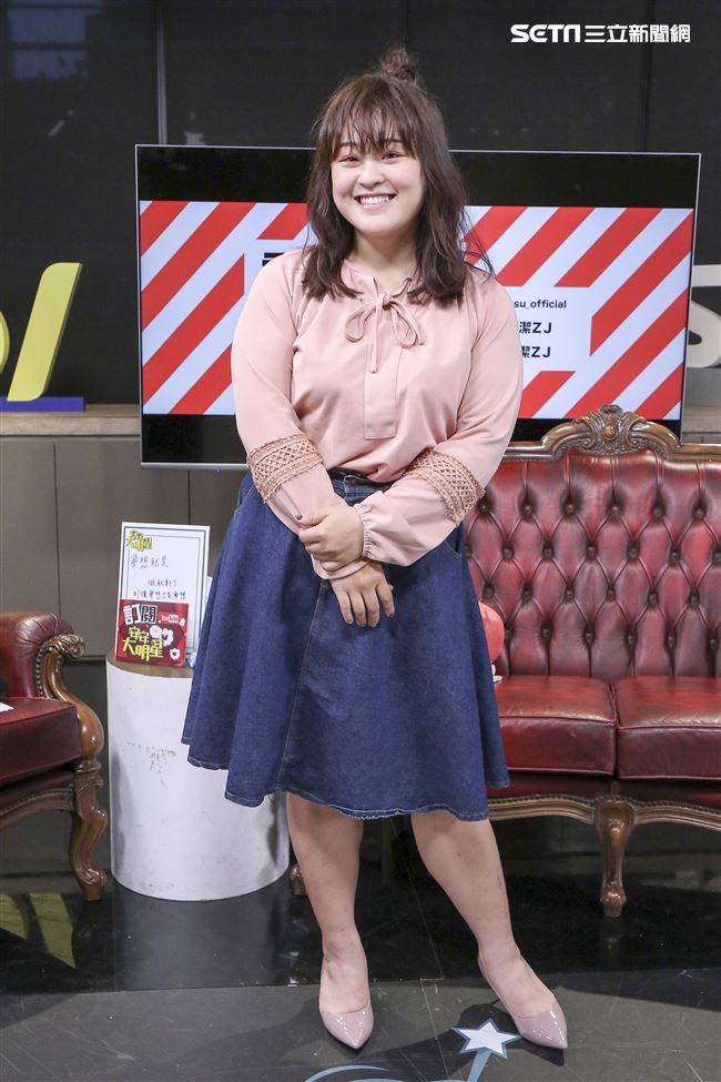 許莉潔安安大明星。（記者林士傑/攝影）