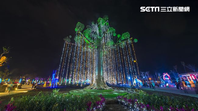 台灣燈會重現電影阿凡達超夢幻場景