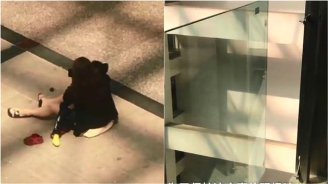 5歲童從鬆脫護欄摔下　母抱屍痛哭