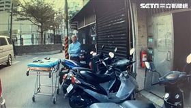 台北市蔡姓汽車零件回收場老闆遭前員工砍殺5刀（翻攝畫面）