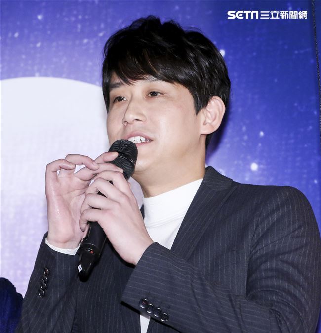 音樂劇「搭錯車」慶功記者會，主要演員陳乃榮。（記者林士傑/攝影）
