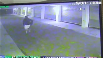 毒蟲拒捕跳樓摔斷腳　追捕畫面曝光