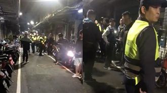 鄉民集結討公道！警配步槍到場防衝突