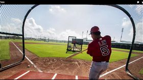 ▲林子偉熱身賽將擔任先發游擊手。（圖／翻攝自波士頓環球報官網）