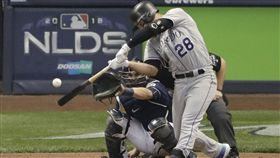 ▲亞瑞納多是洛磯不可欠缺的主力砲。（圖／美聯社／達志影像）