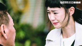 鍾瑶哭戲拍到眼淚鼻涕齊發。（圖／東森提供）